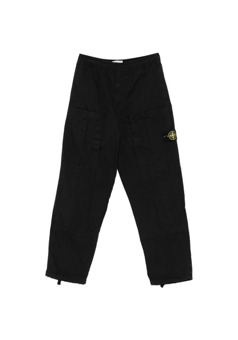 pantaloni 3100007 uomo neri STONE ISLAND | L1S15 3100007 S0298V0029